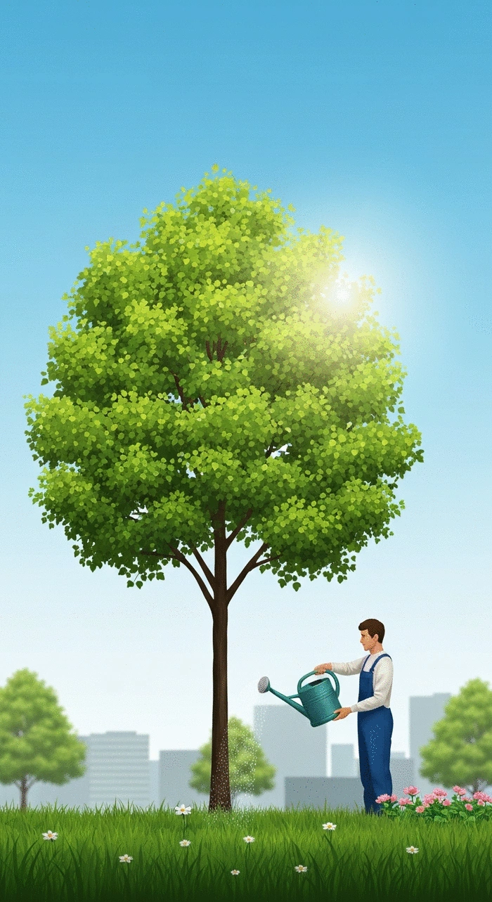 How to Water City Trees Properly During Each Season