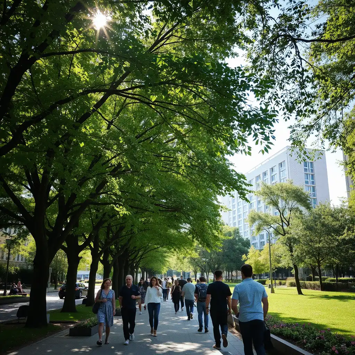 How Tree Canopies Improve Walkability and Pedestrian Comfort