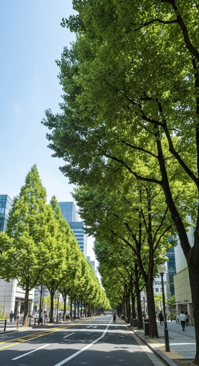 The Impact of Tree-Lined Streets on Air Pollution Reduction
