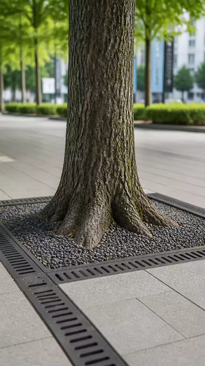Enhancing Urban Tree Drainage