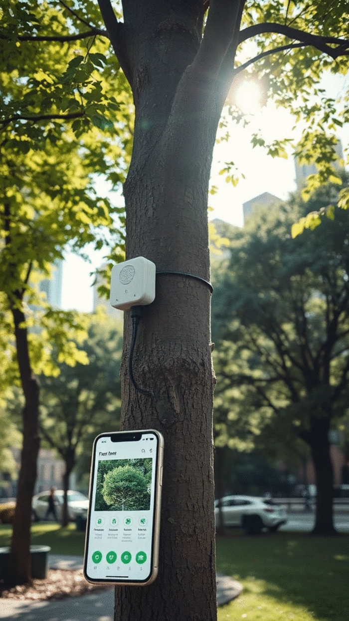 Using Technology for Urban Tree Care: Sensors Apps and Smart Tree Management