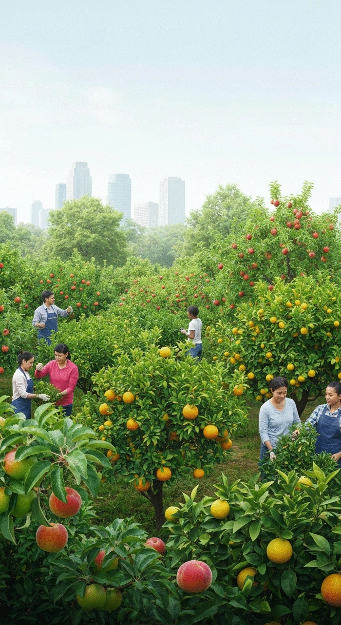 How Fruit Trees Can Strengthen Food Security in Urban Communities
